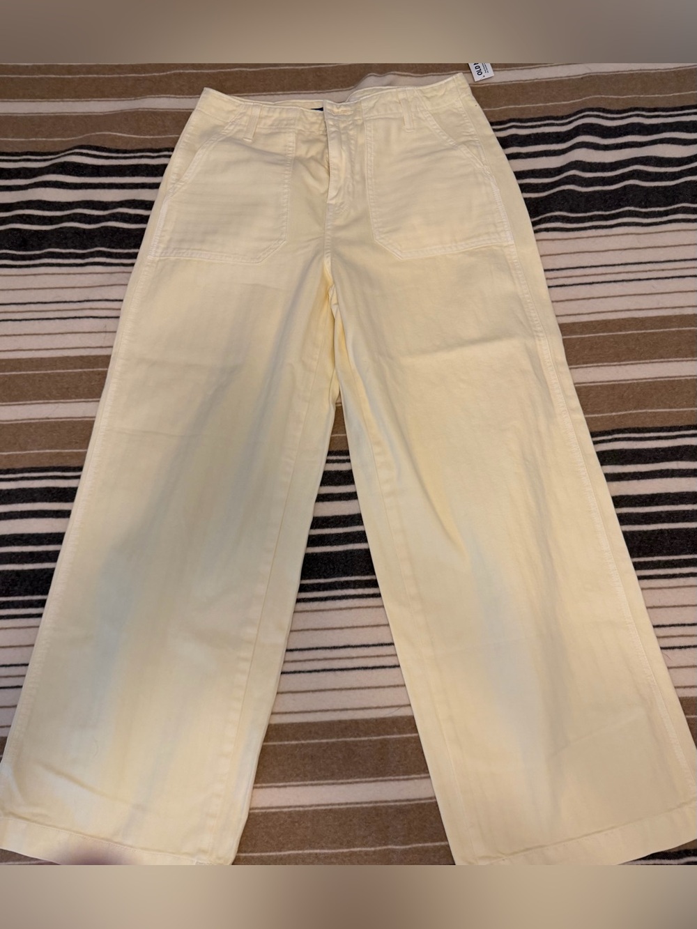 Old Navy Yellow Wide Leg Pants